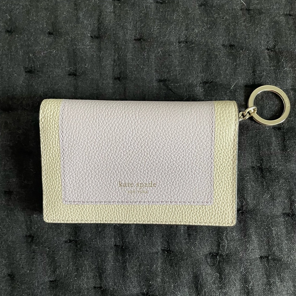 Kate Spade Leather Keychain Card Case/Wallet